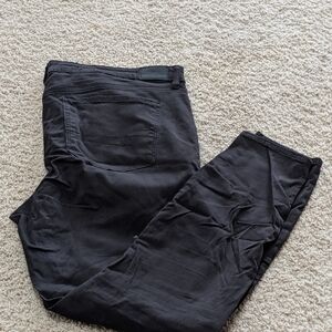 American Eagle Black Chino Style Jeggings - 18 Long